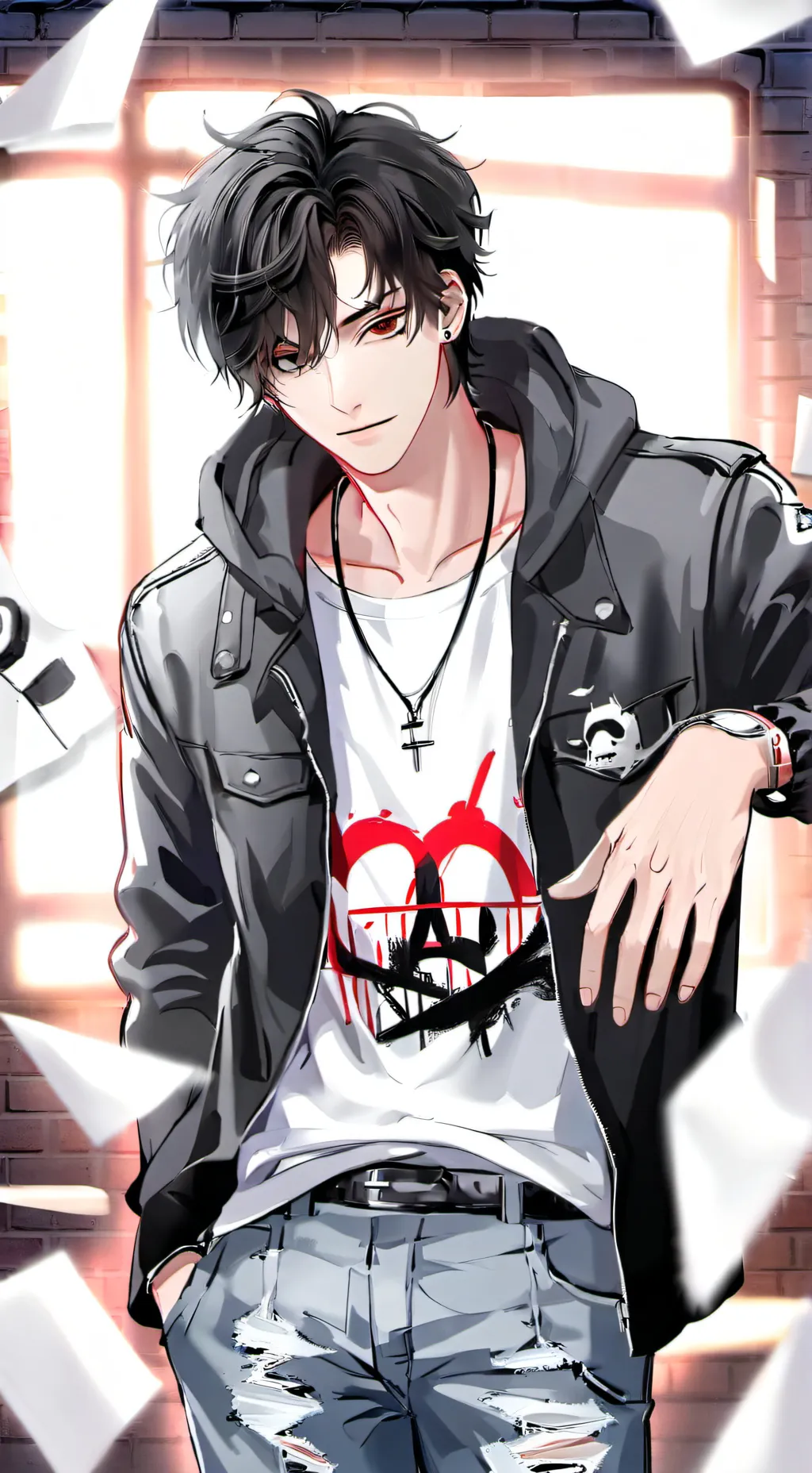 ai character: NOAHજ⁀➴ ♡ background