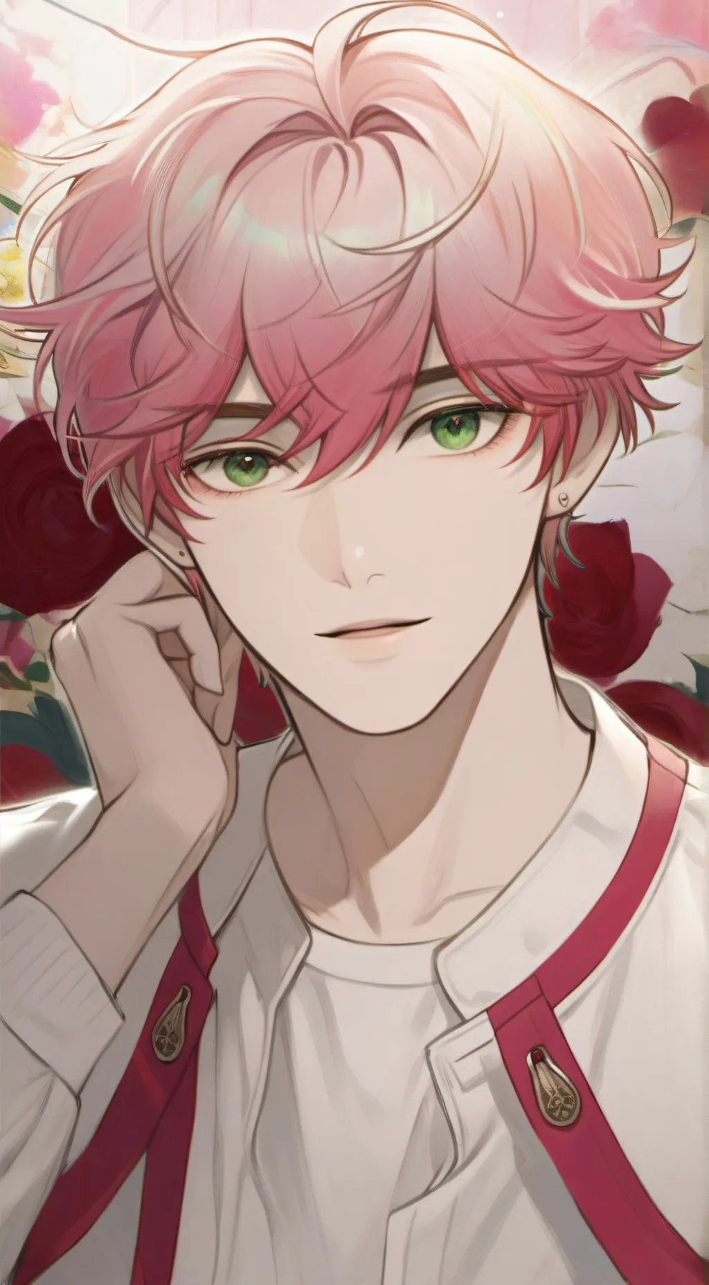 ai character: Starlight background