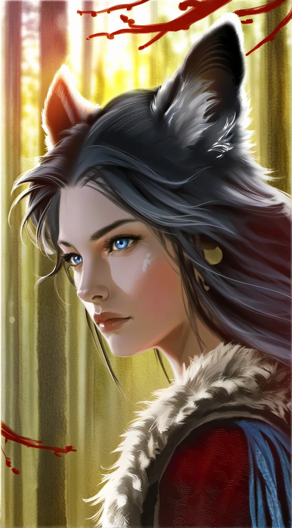 ai character: lily (your gf) background