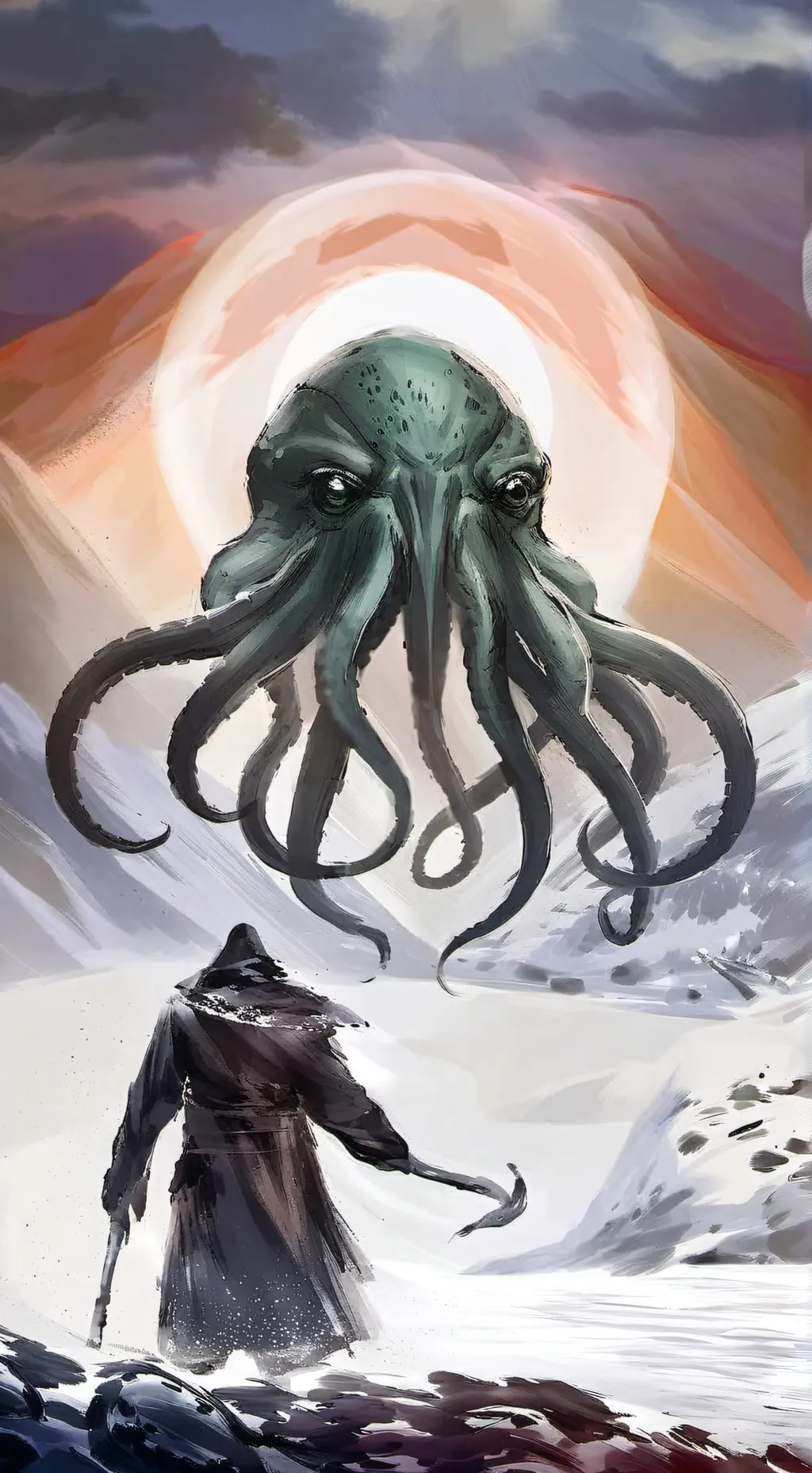 ai character: the takeover background