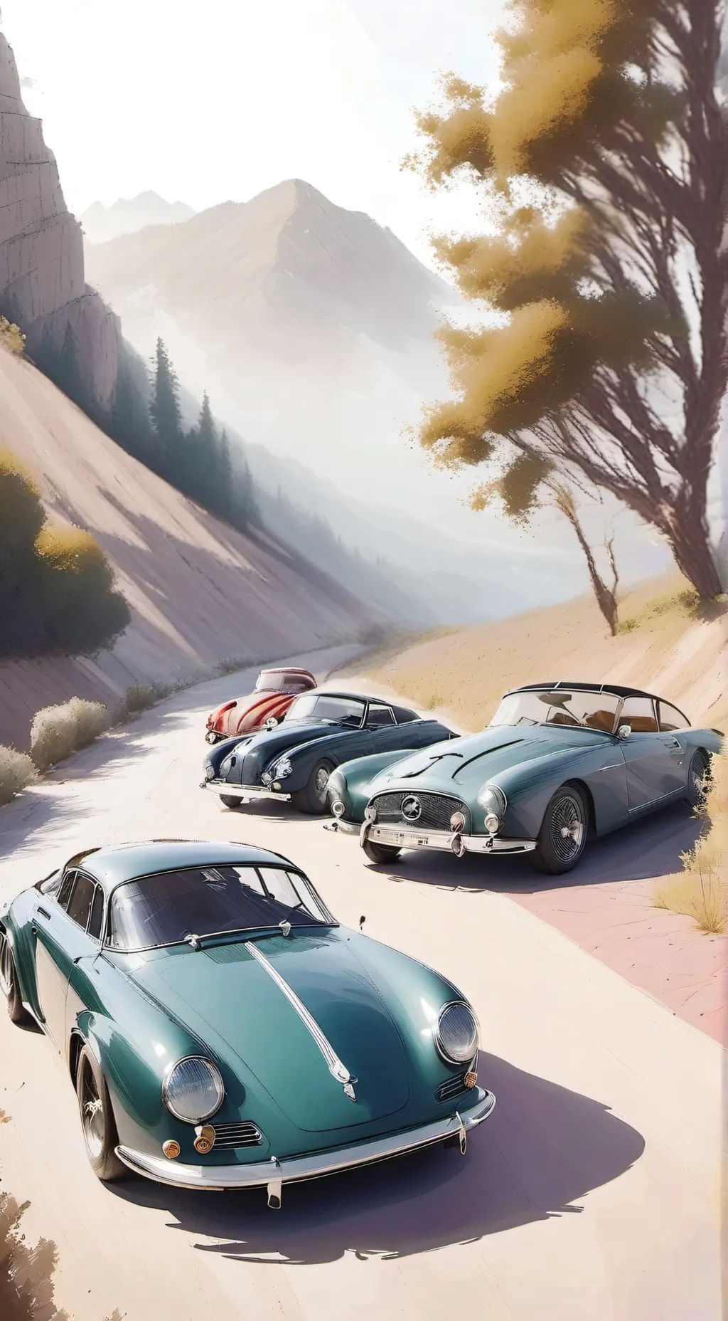 ai character: F1 FANS background