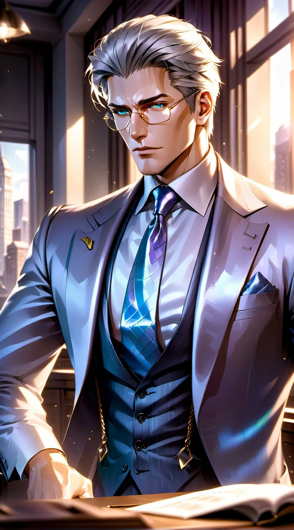 ai character: Luke background