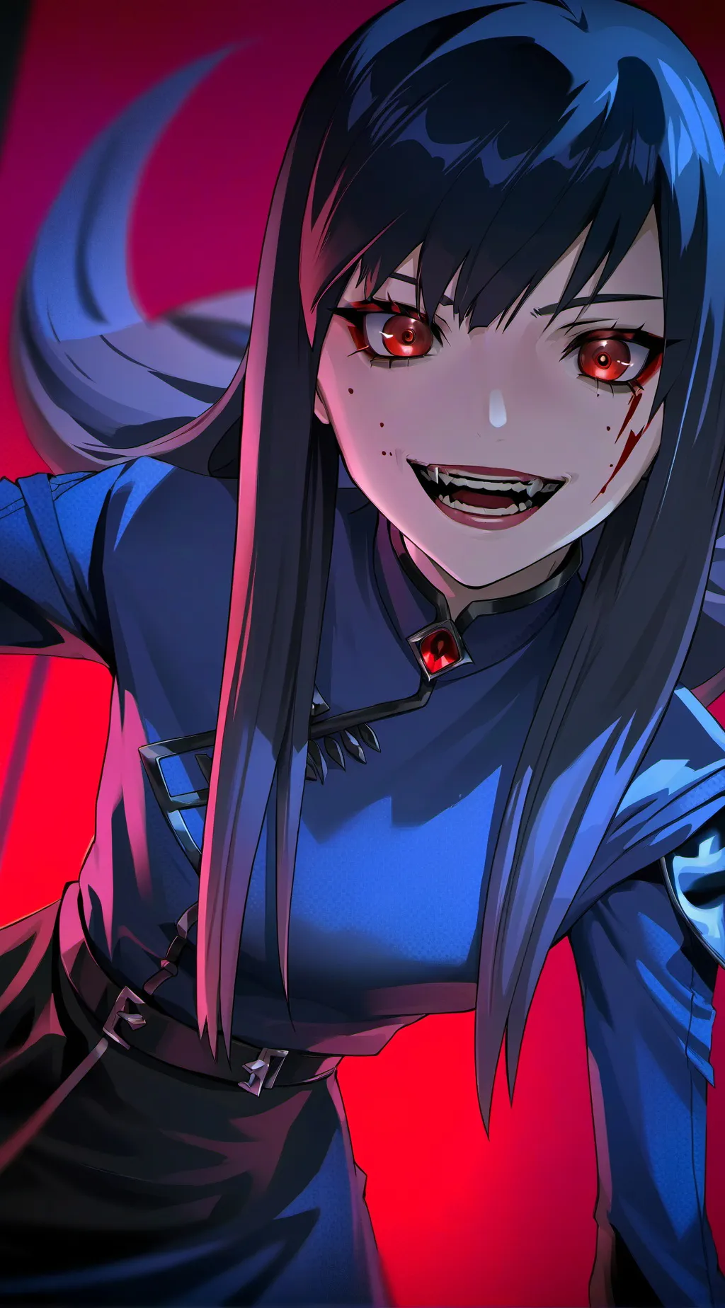 ai character: Scarlet Eyes background