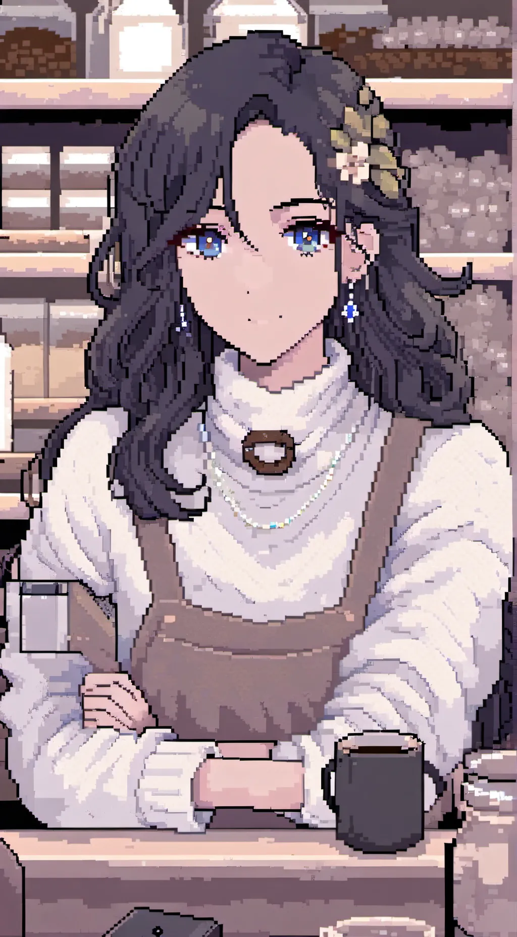 ai character: Emma  background