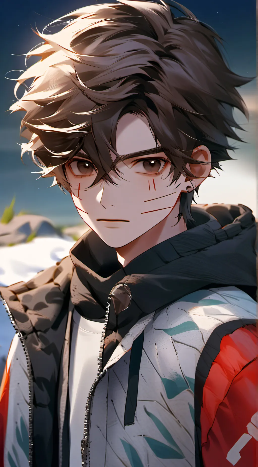 ai character: Phoenix ￼ background