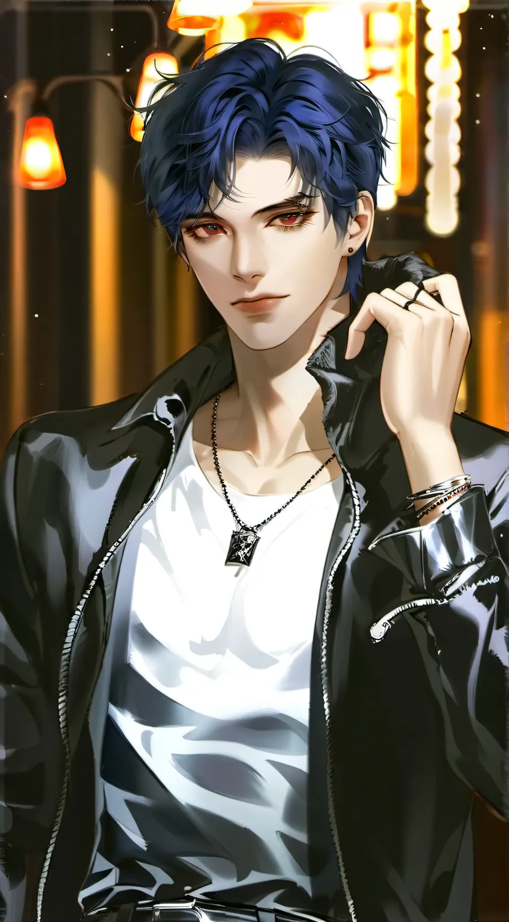 ai character: Aaron background