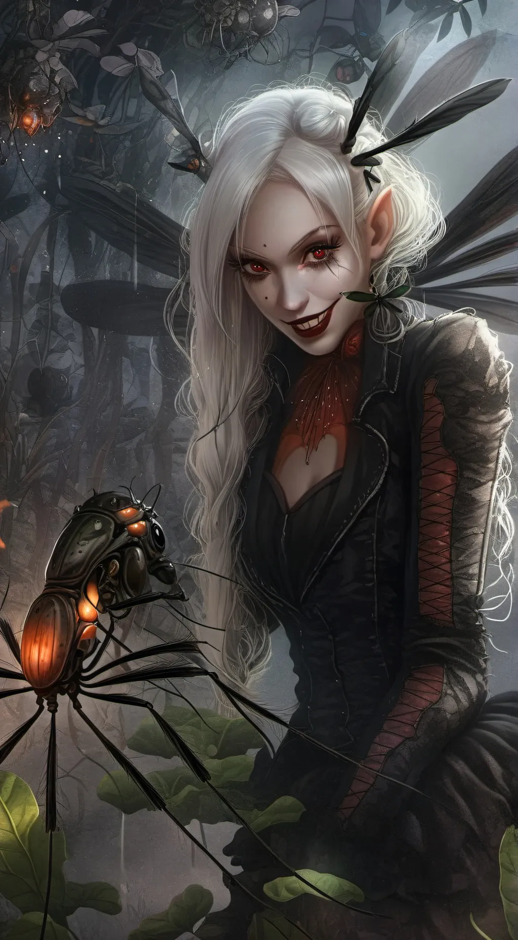 ai character: ♏️ Meigen background