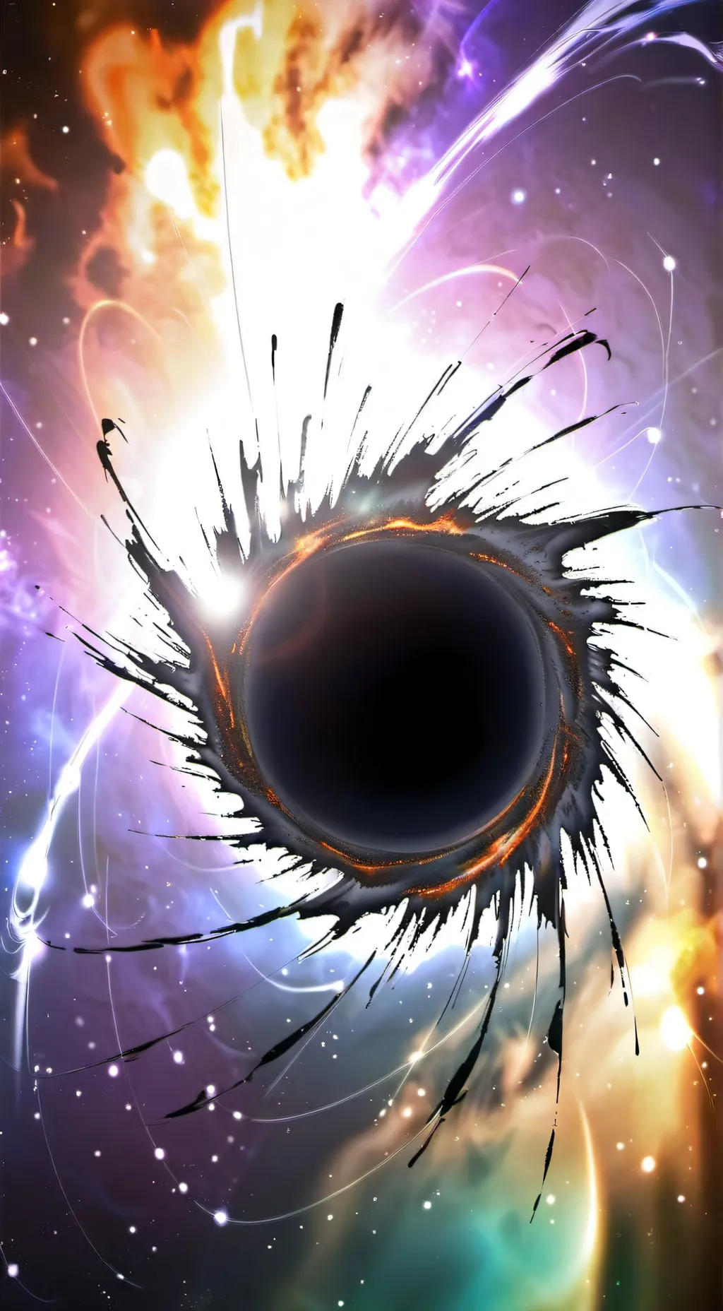 ai character: ƁŁĀĆƘ ĤØŁĒ background