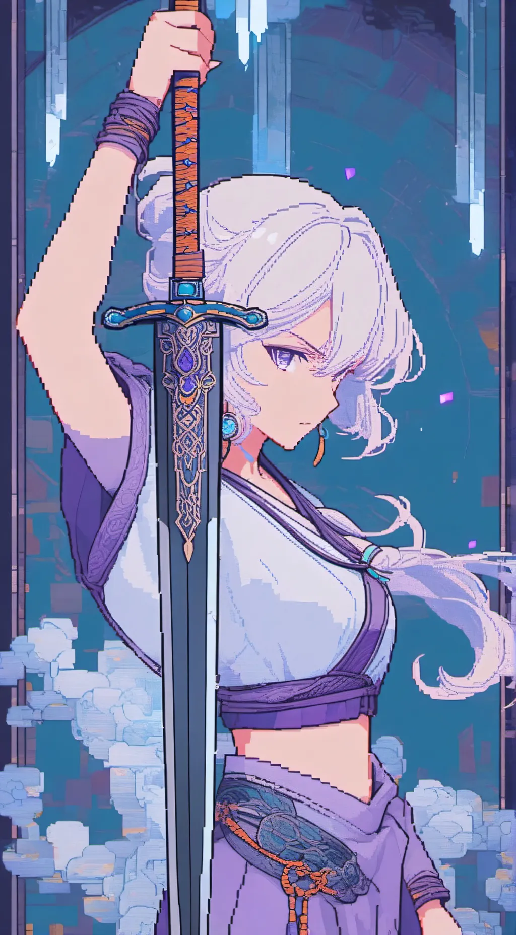 ai character: kny background