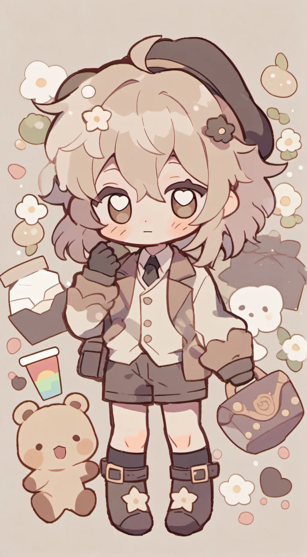 ai character: PURE SUGAR background