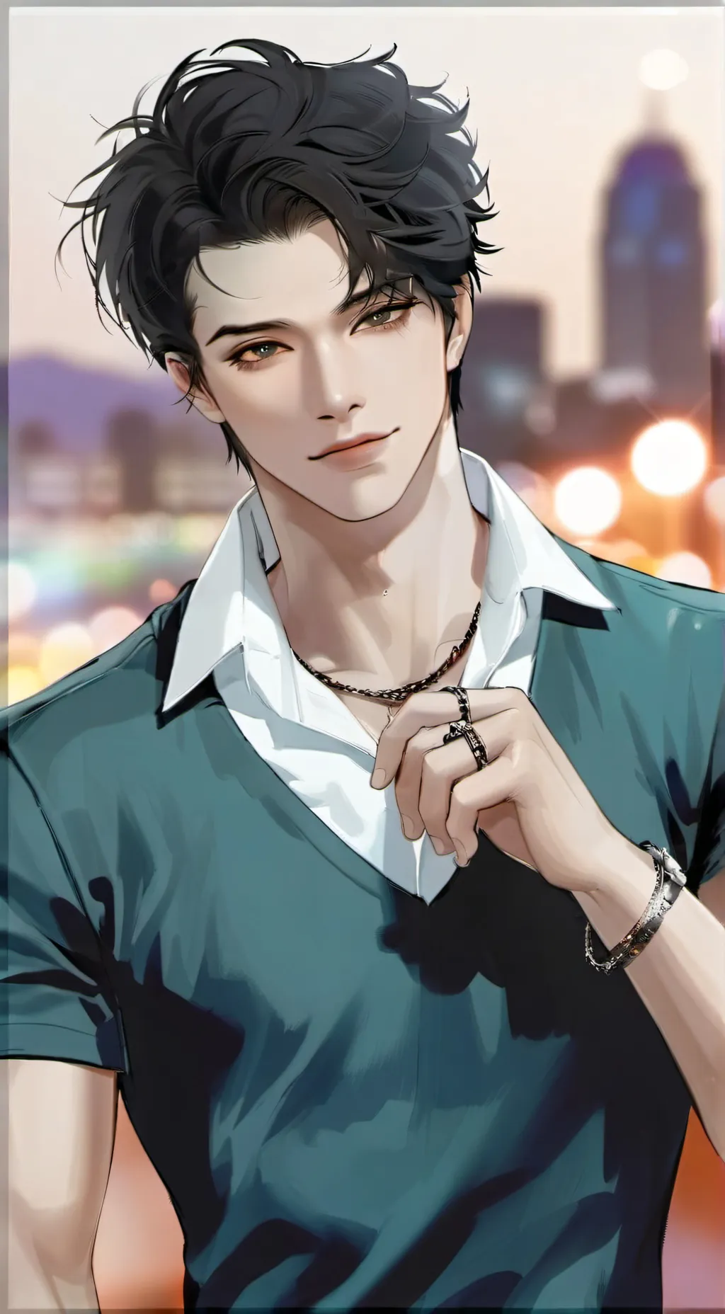 ai character: sun-oh  background