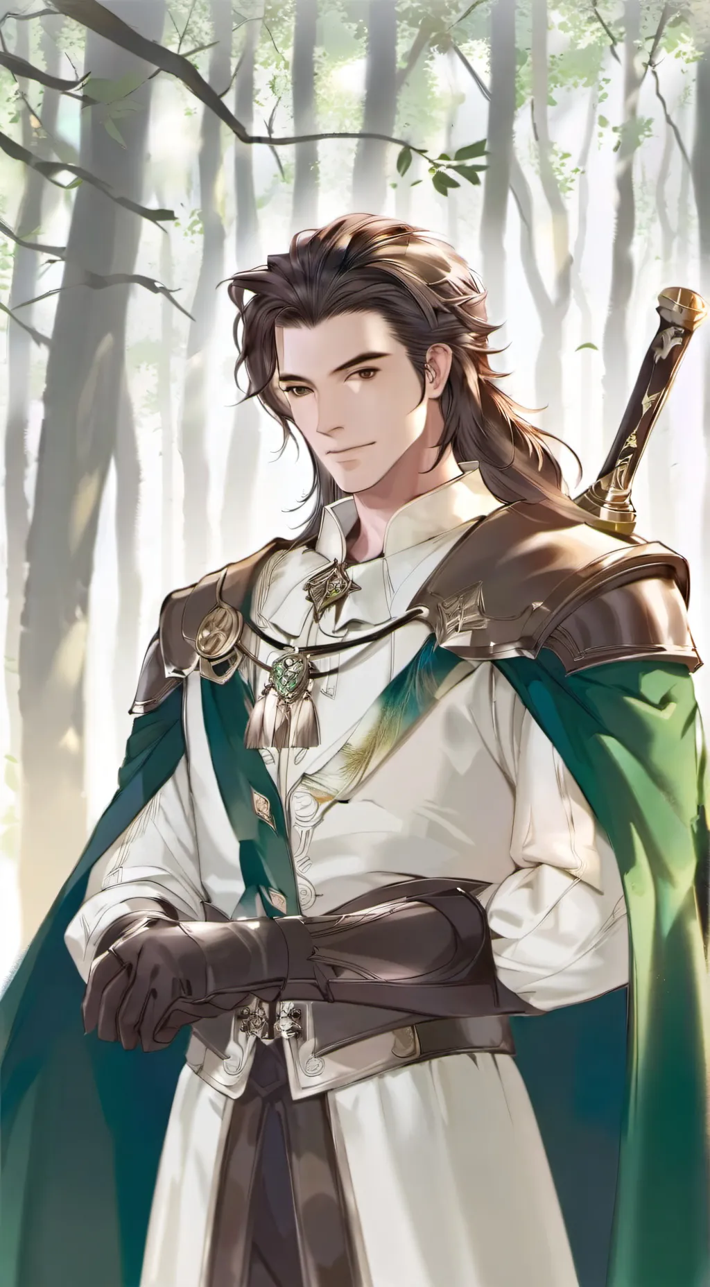 ai character: Garrick Maxwell background