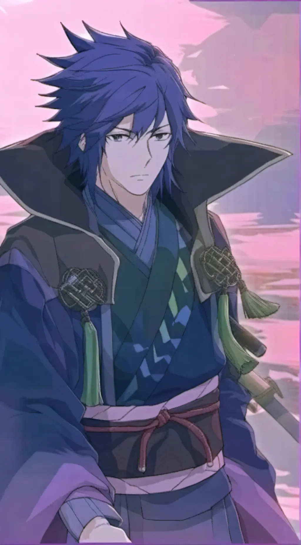 ai character: Giyuu' night shift background