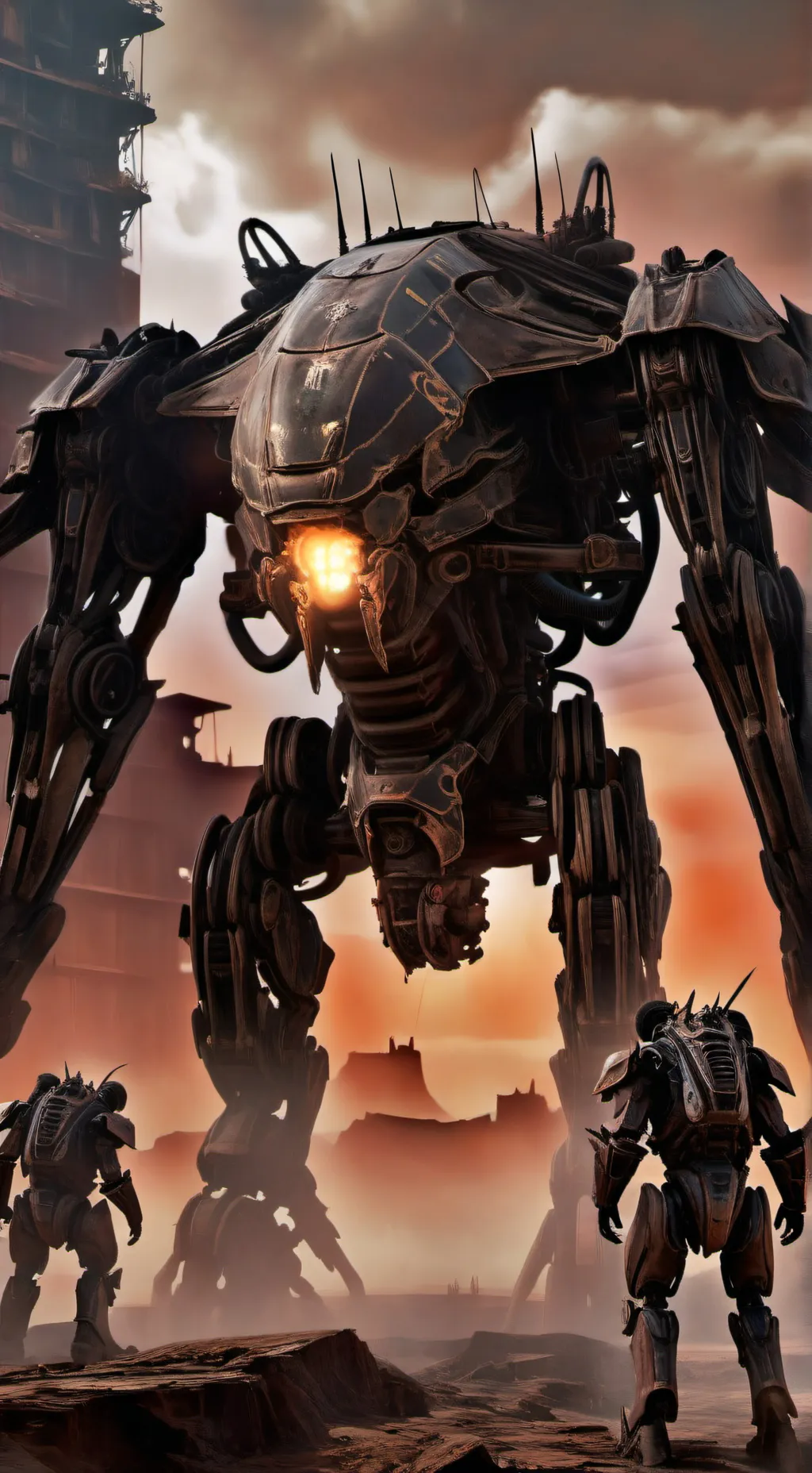 ai character: the Faro plague background