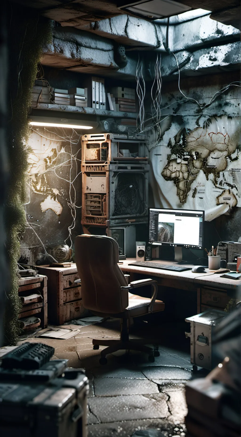 ai character: Last Stand Tycoon background