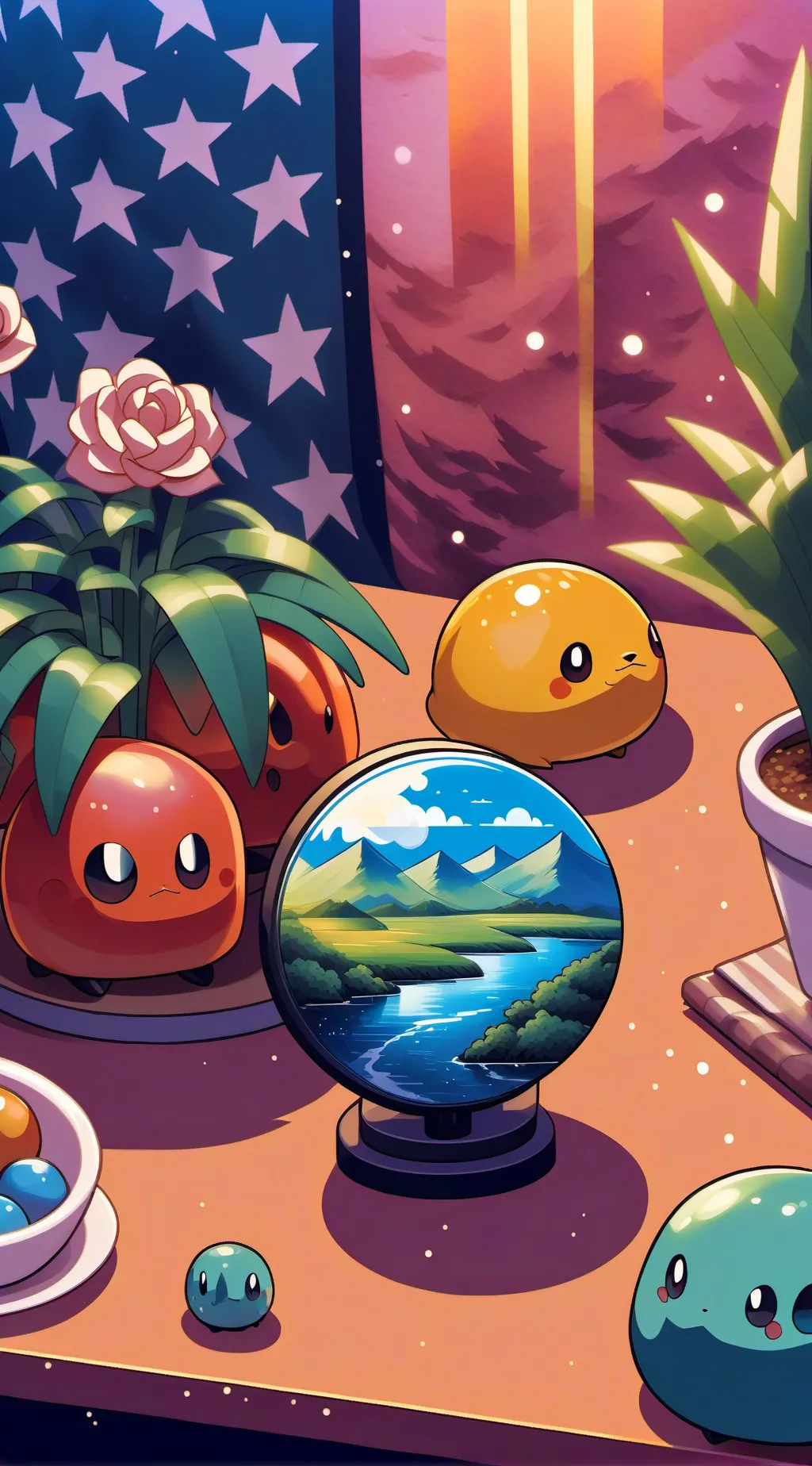 ai character: By talkie -2- background