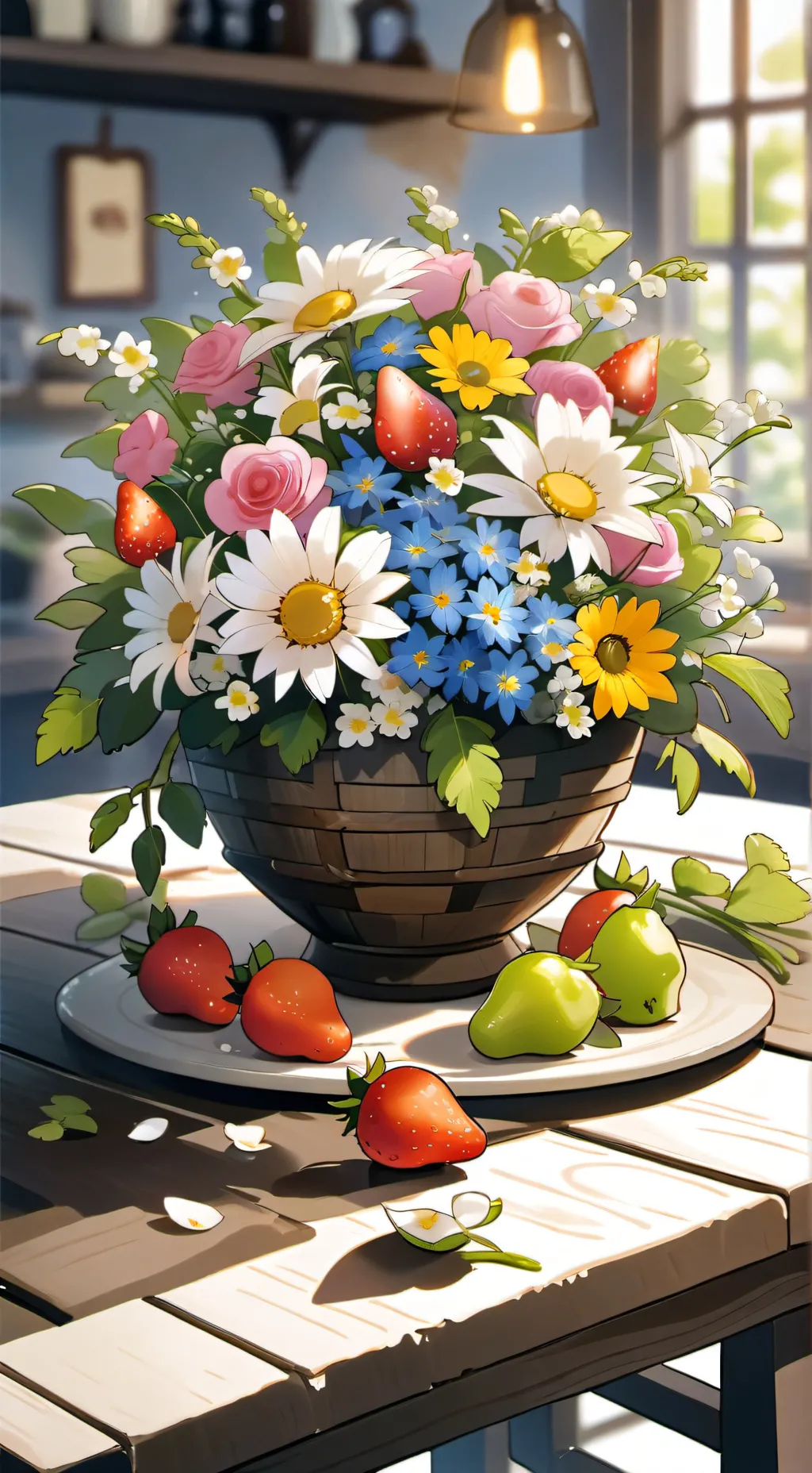 ai character: Sprout x dandy background