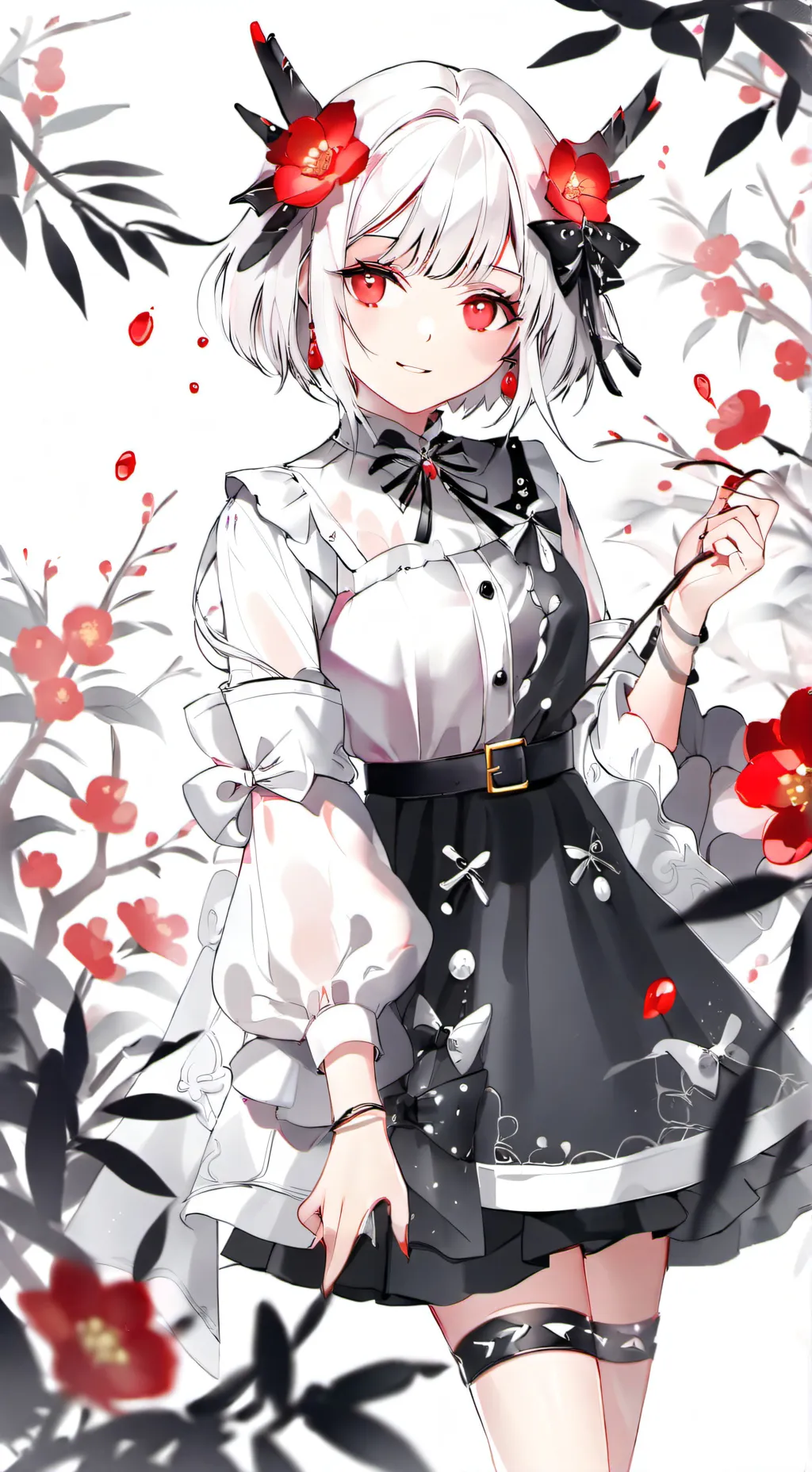 ai character: lily background