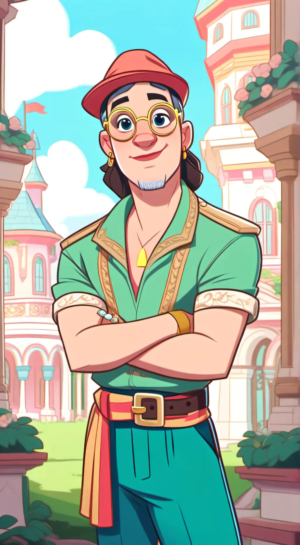 ai character: Discord members background