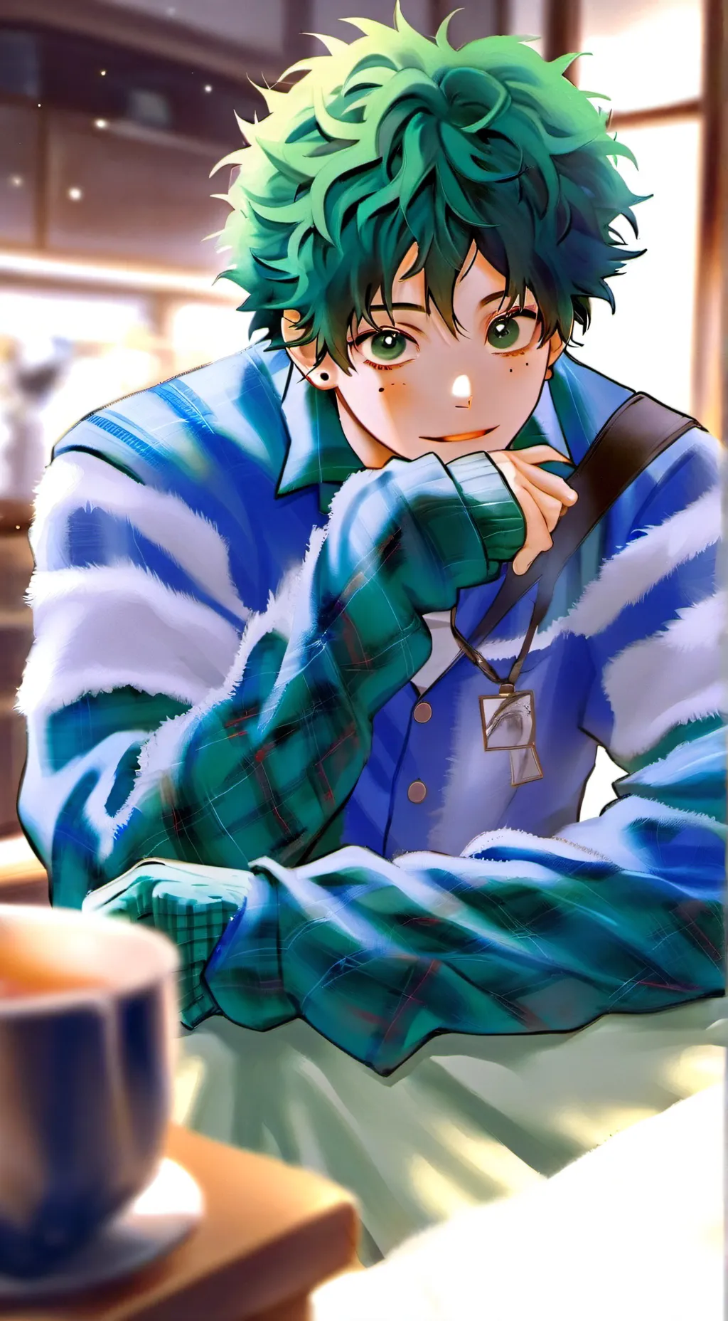 ai character: 🥹 - Deku - 🥹 background