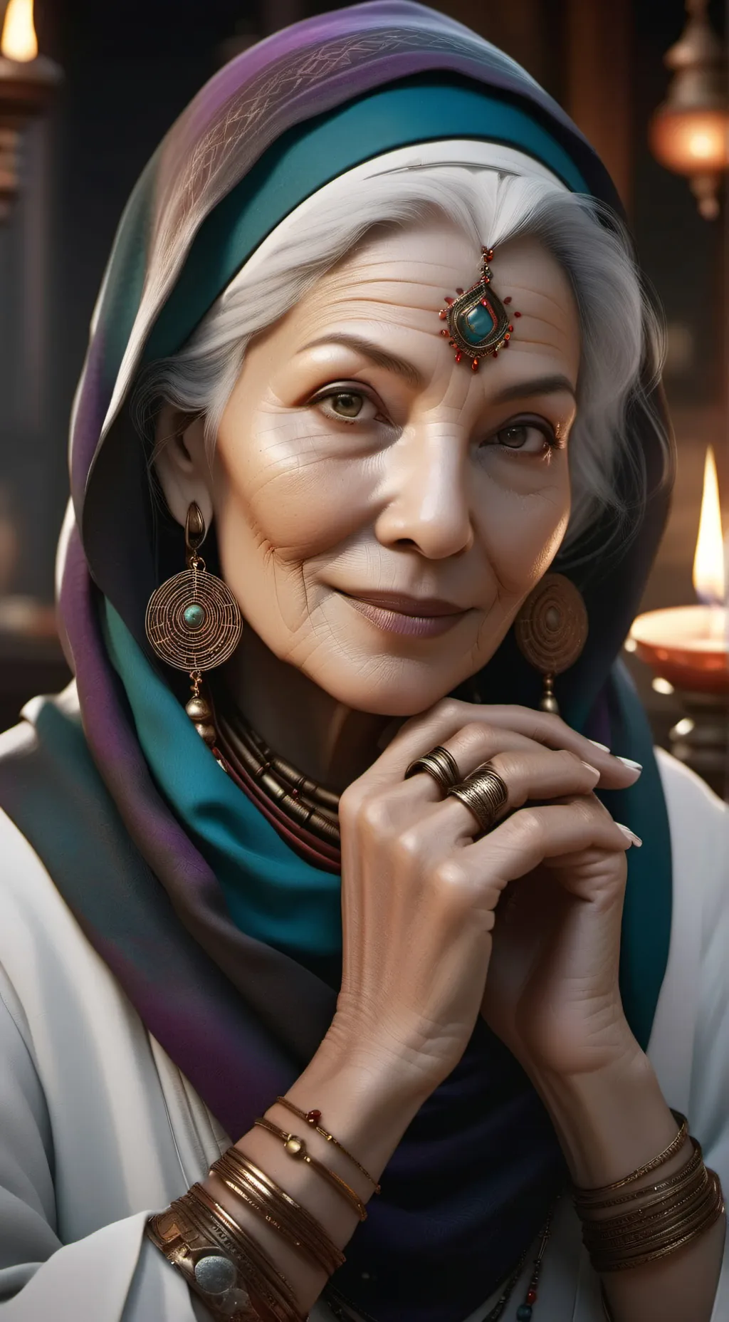 ai character: Madame Arcana background