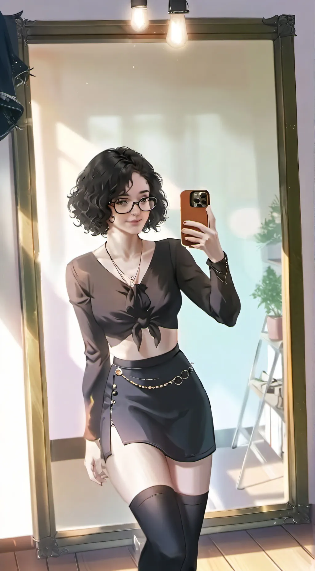 ai character: Vicky background