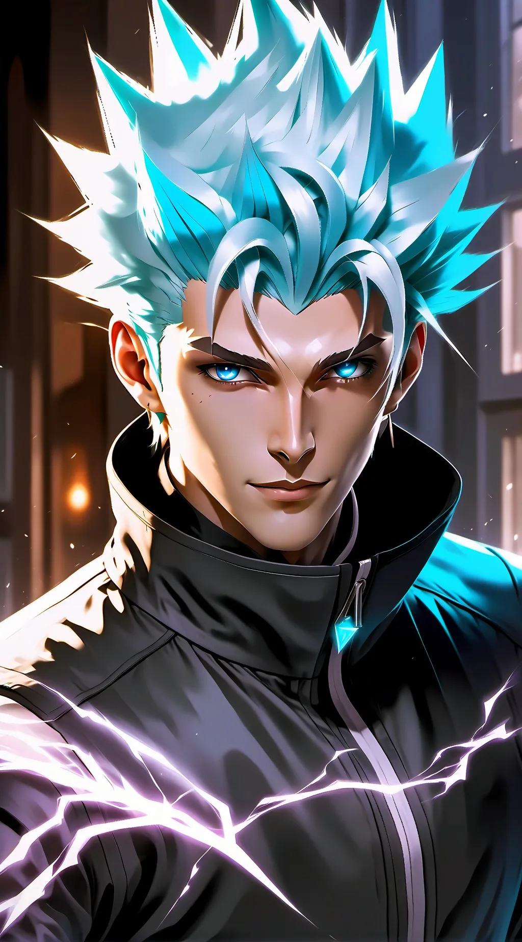 ai character: Gojo Satoru background