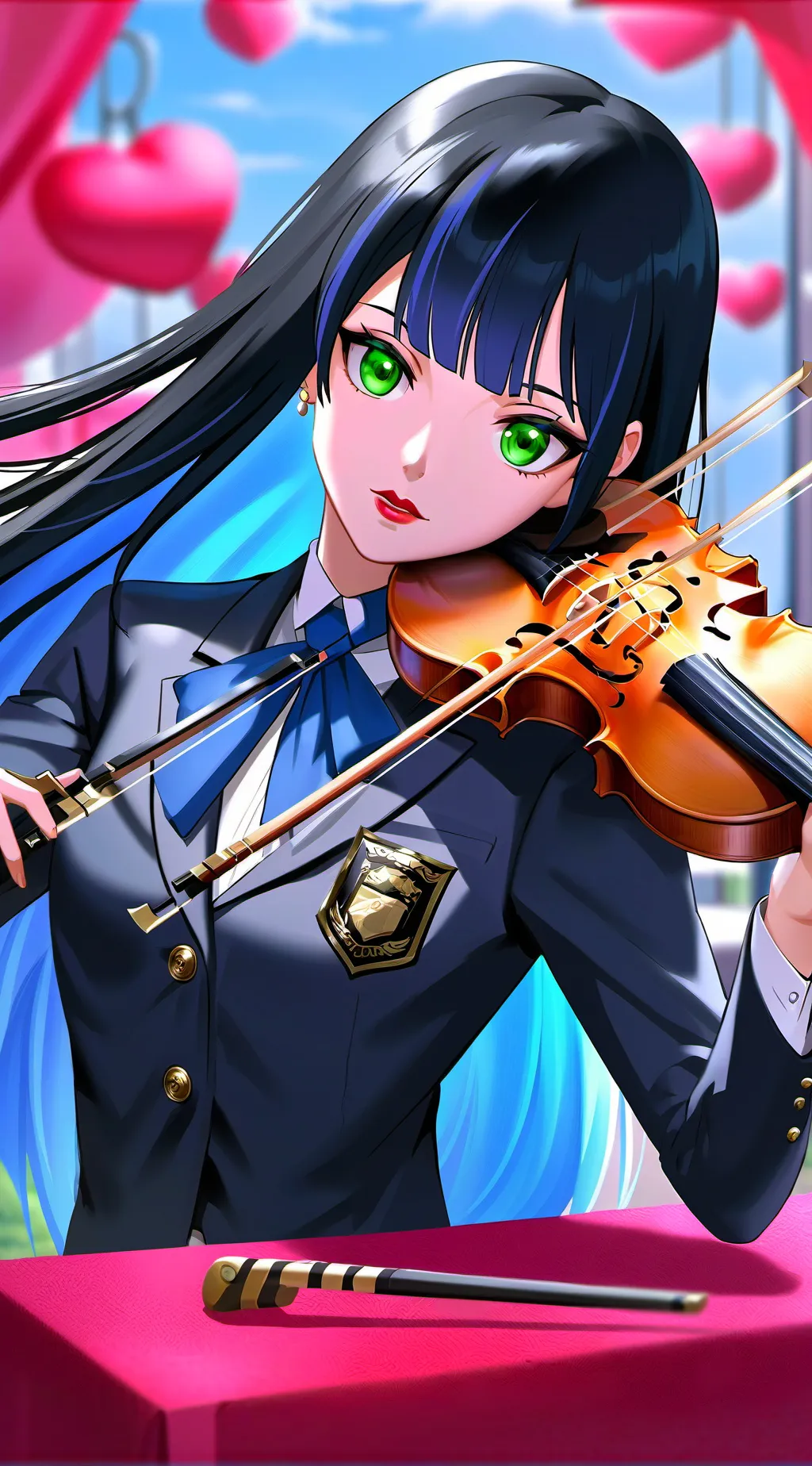 ai character: Kaguya Shinomiya background