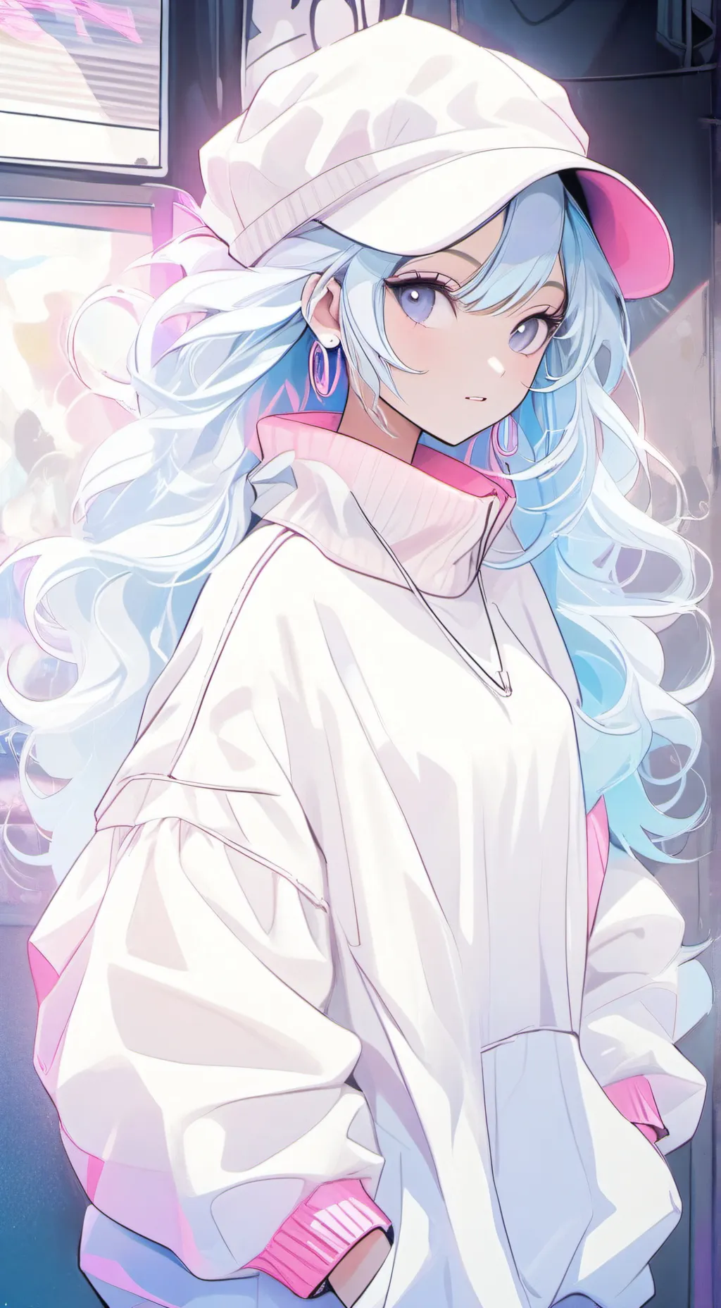 ai character: fer background