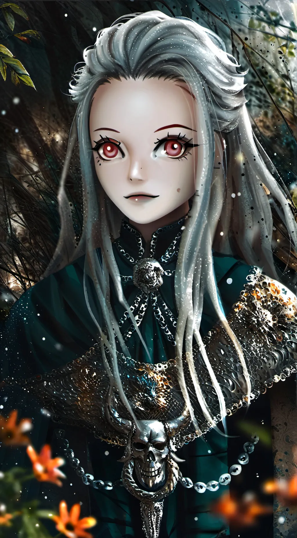 ai character: Мисс 049 background