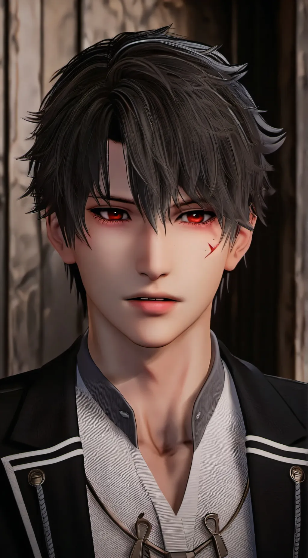 ai character: life counts 😞 background