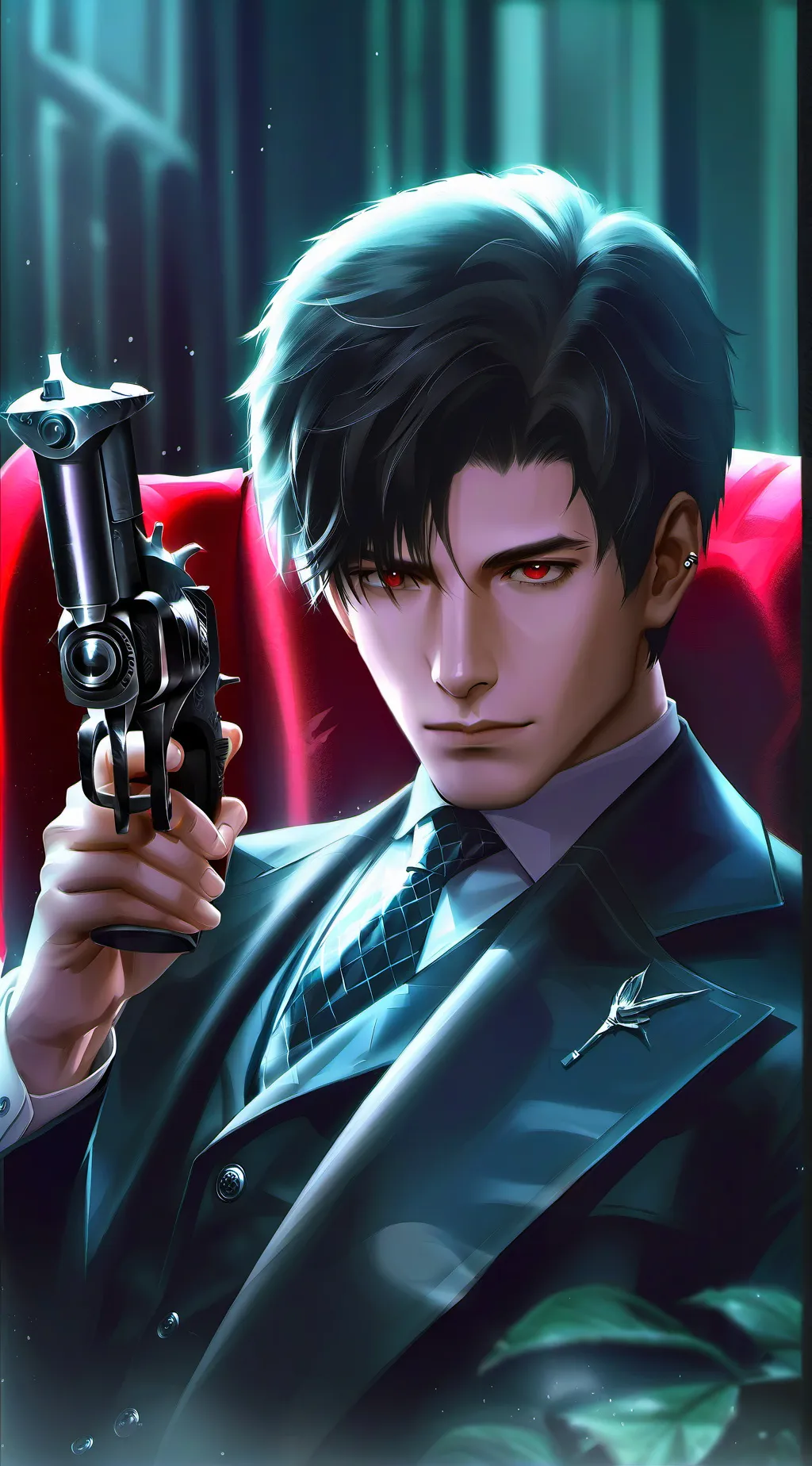 ai character: ♤Ace~♧ background