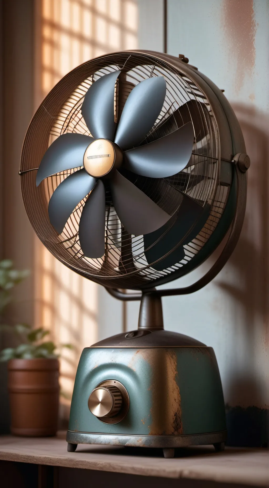 ai character: ventilador background