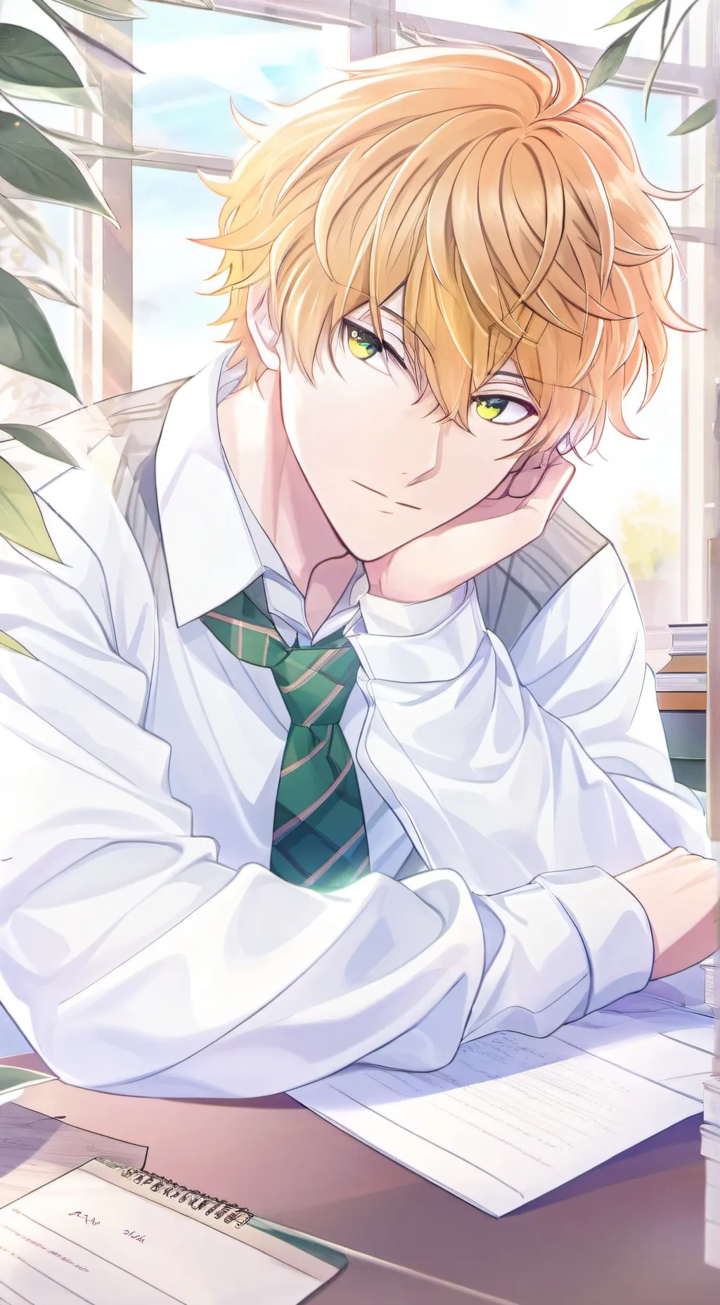 ai character: ~|{☆Arnold☆}|~ background