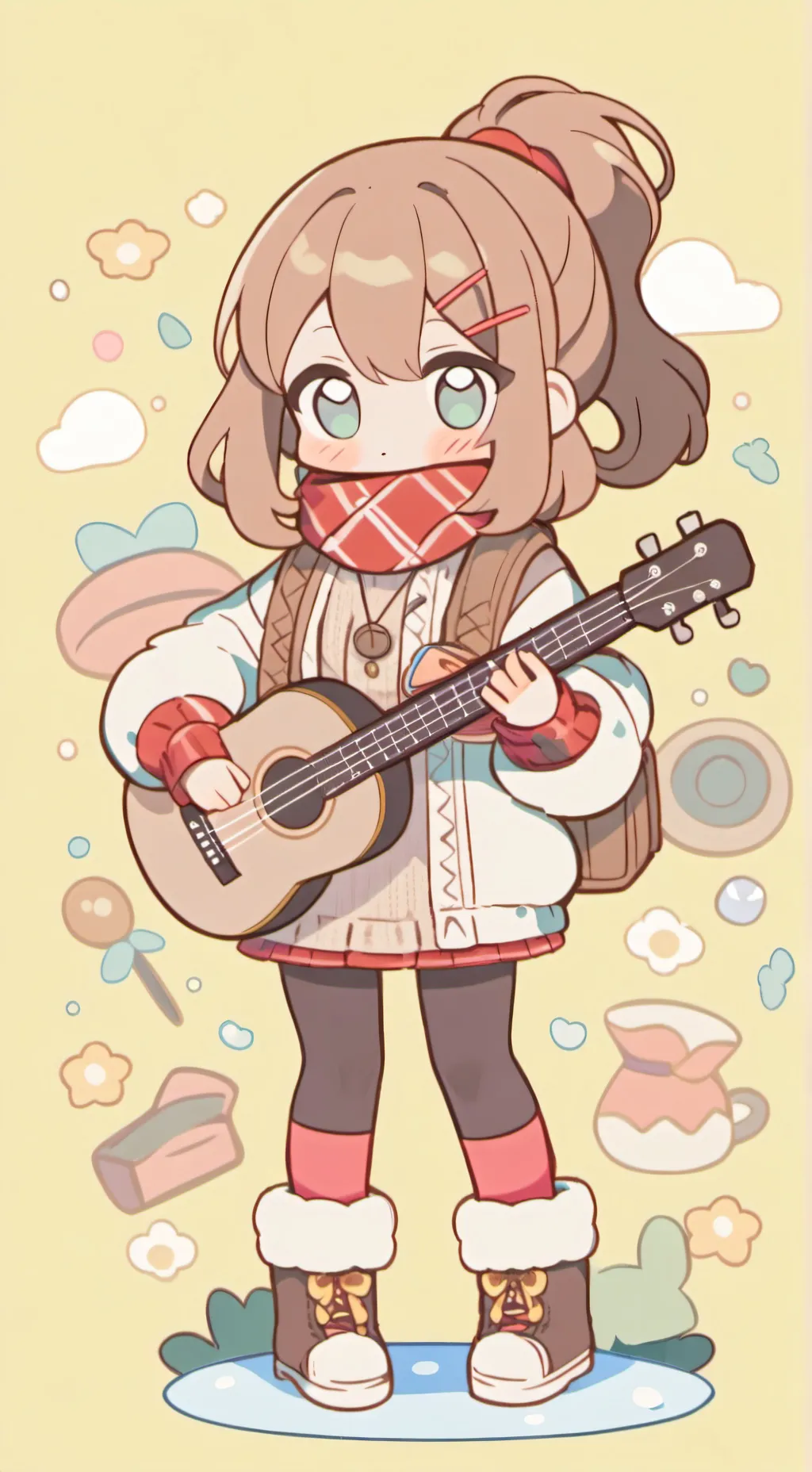 ai character: gf background