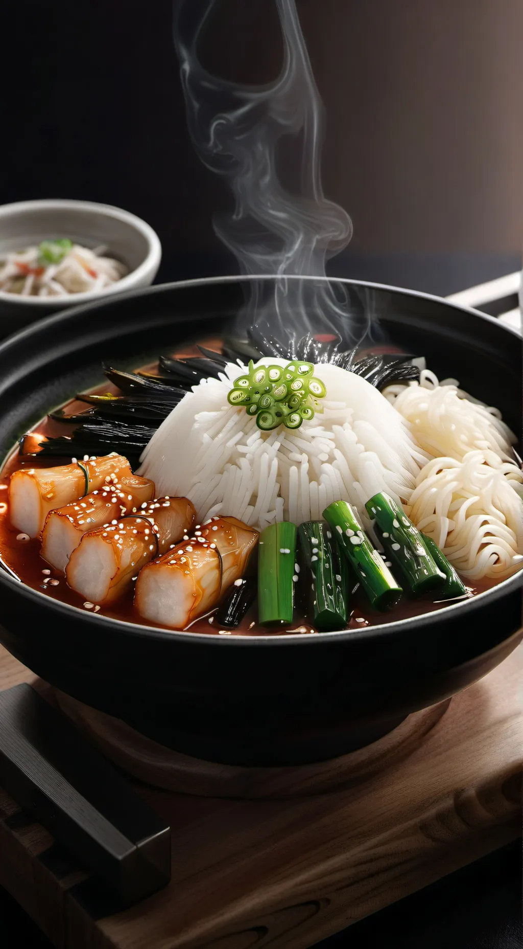 ai character: tteobokki  background