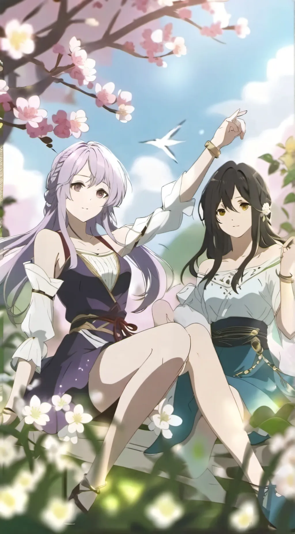 ai character: las guapas background