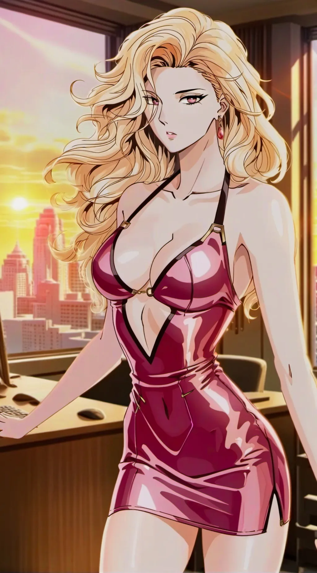 ai character: Madam President background