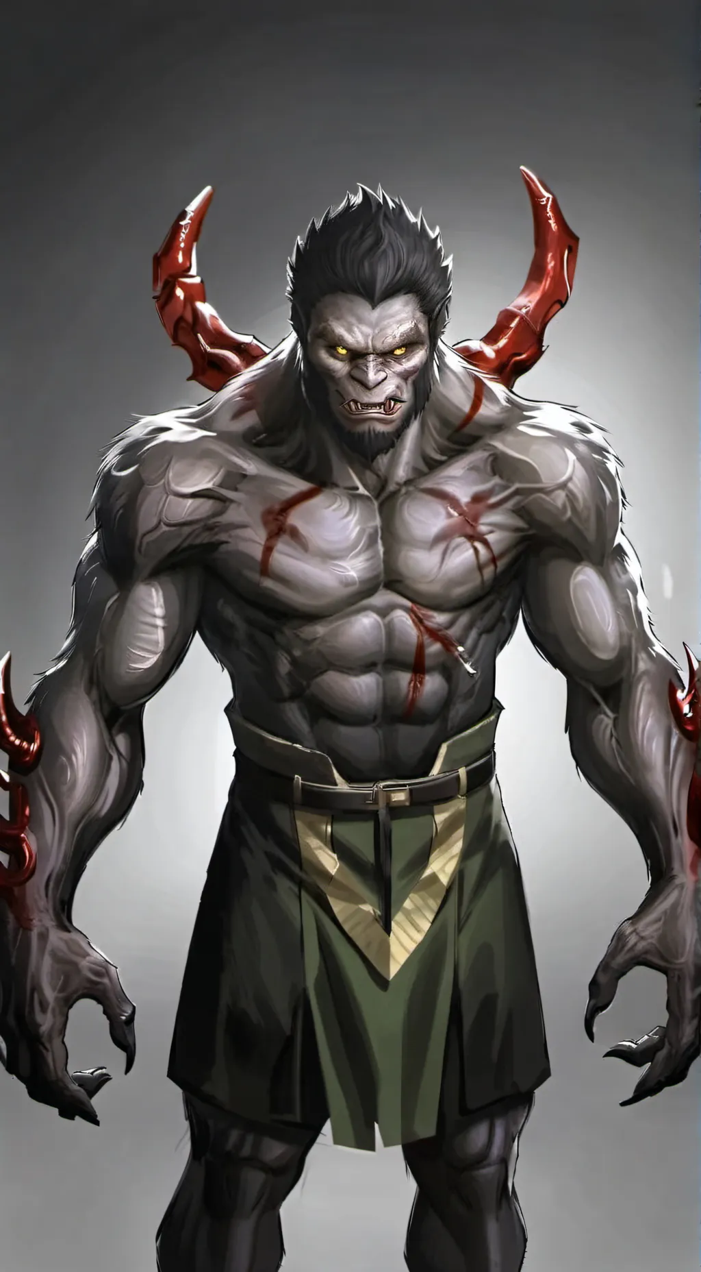 ai character: Kael background