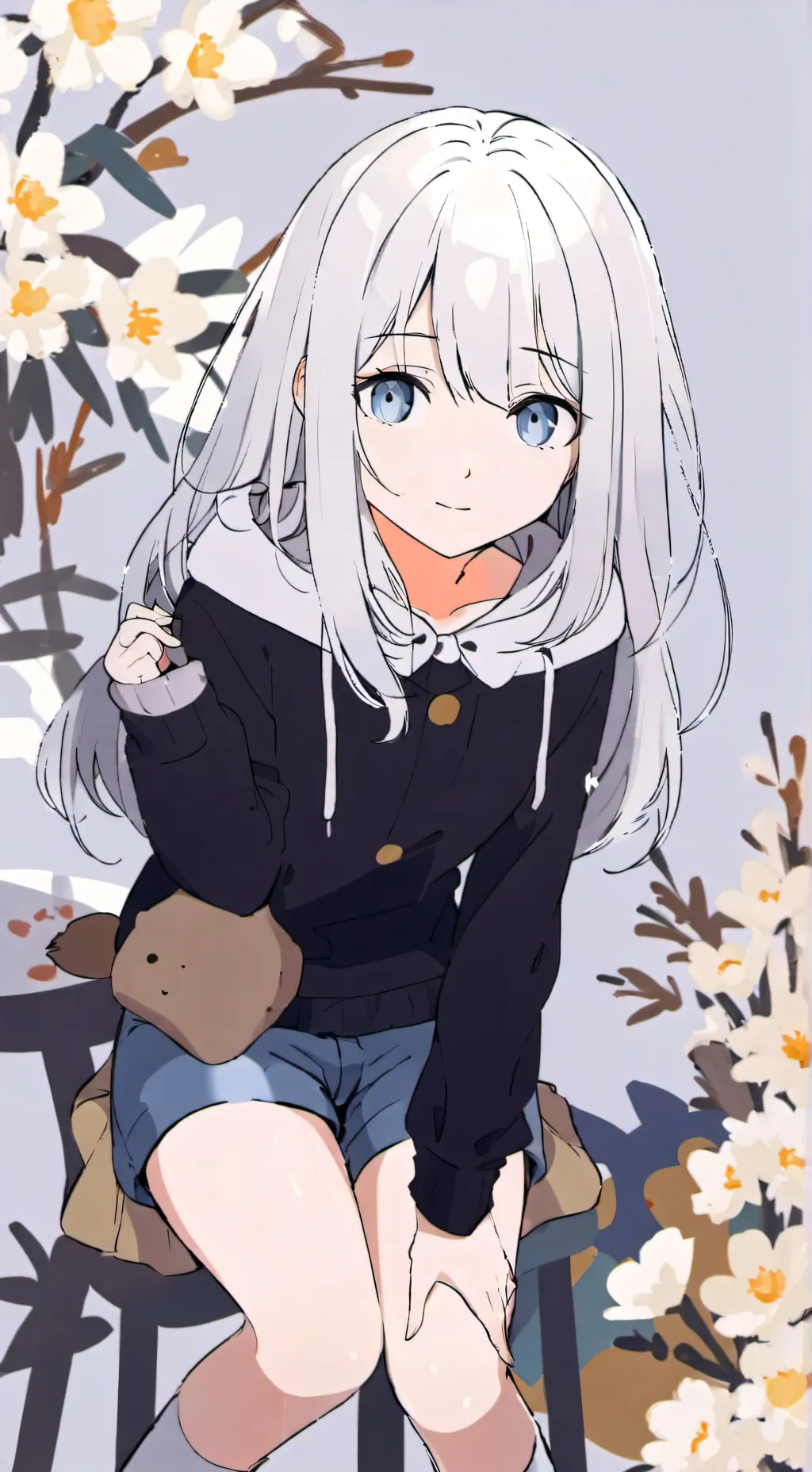 ai character: Luna background