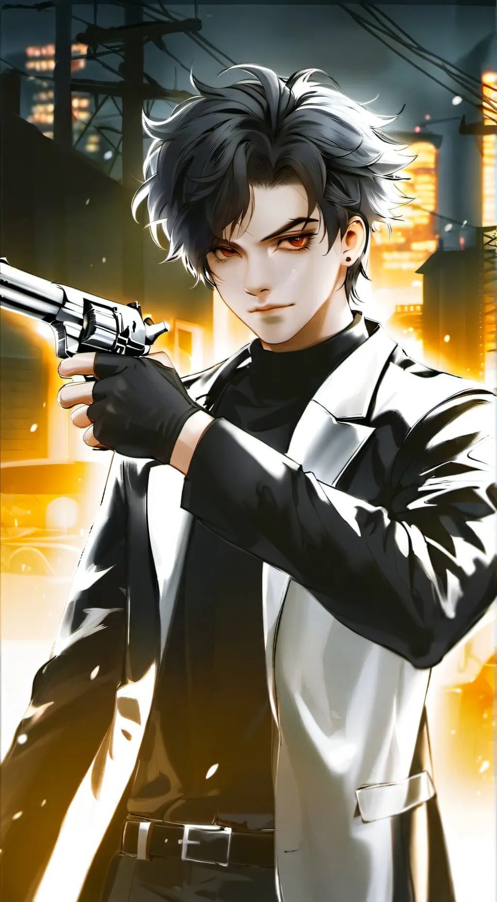 ai character: Solus background