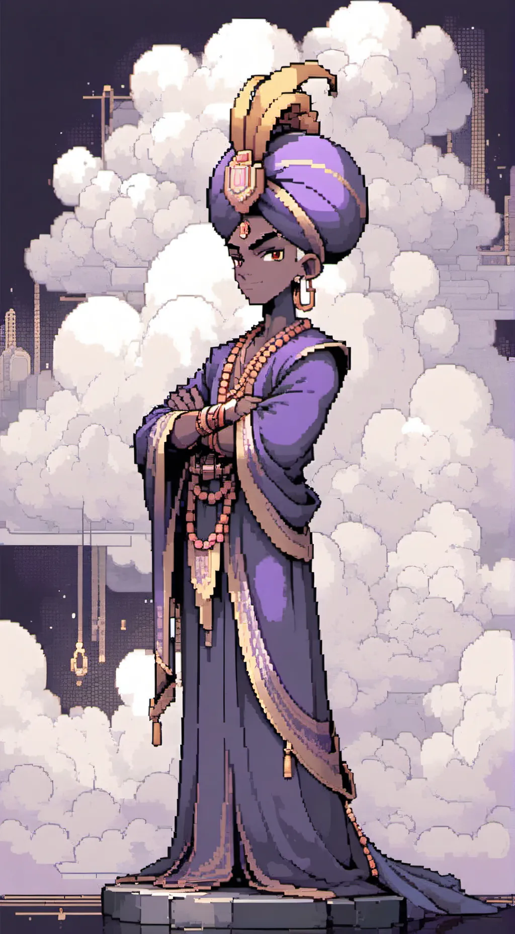 ai character: The Great Flocci background