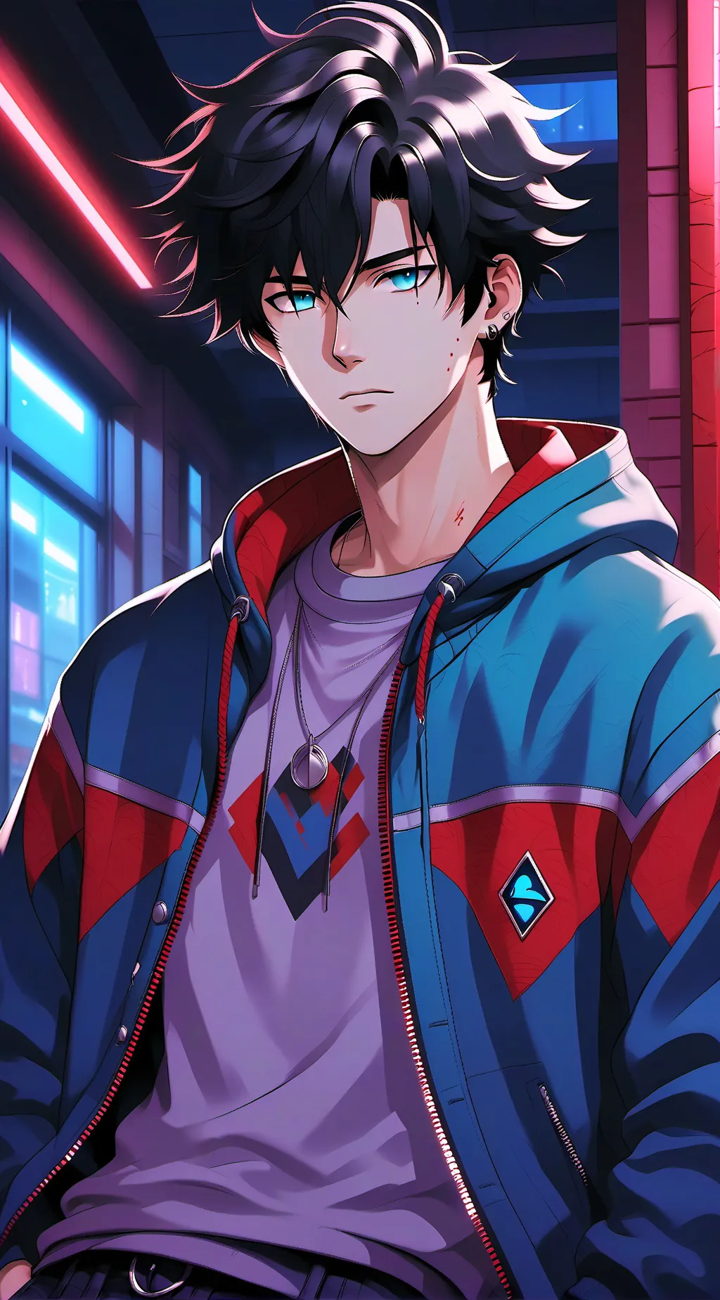 ai character: Damon background