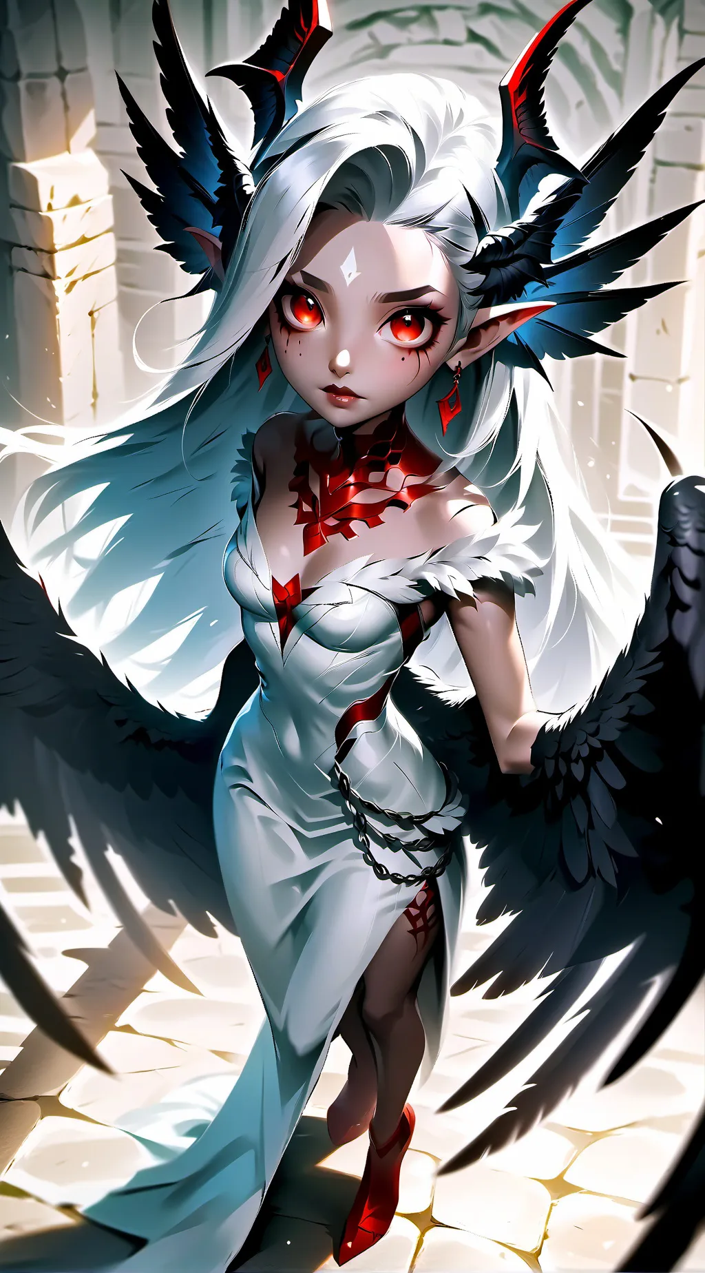 ai character: Annabelle  background