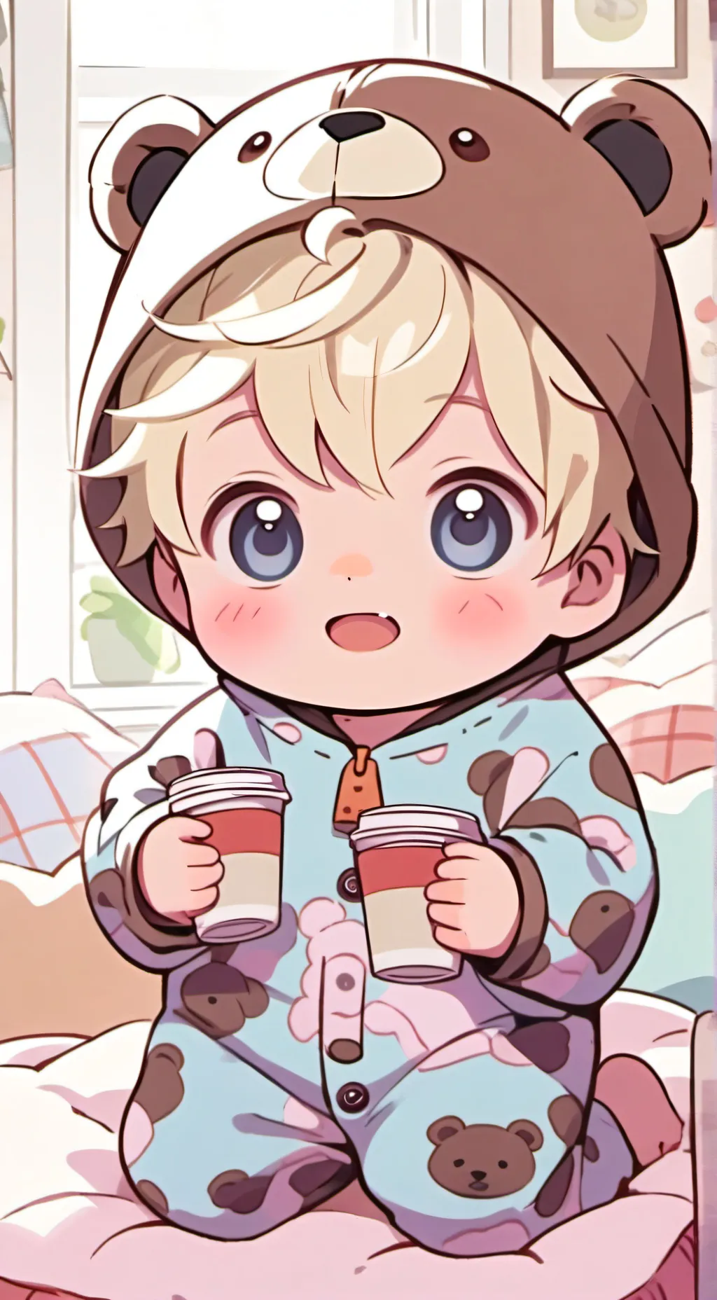 ai character: baby max background