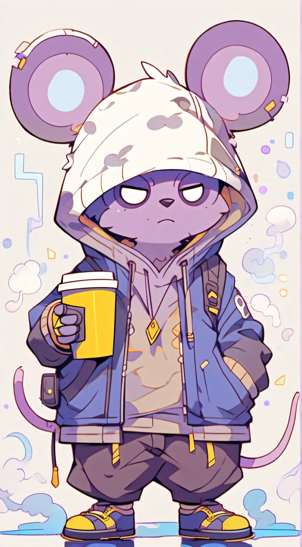 ai character: Mico. background