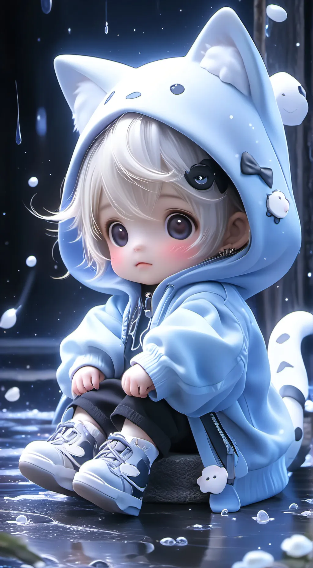 ai character: Daniel  background