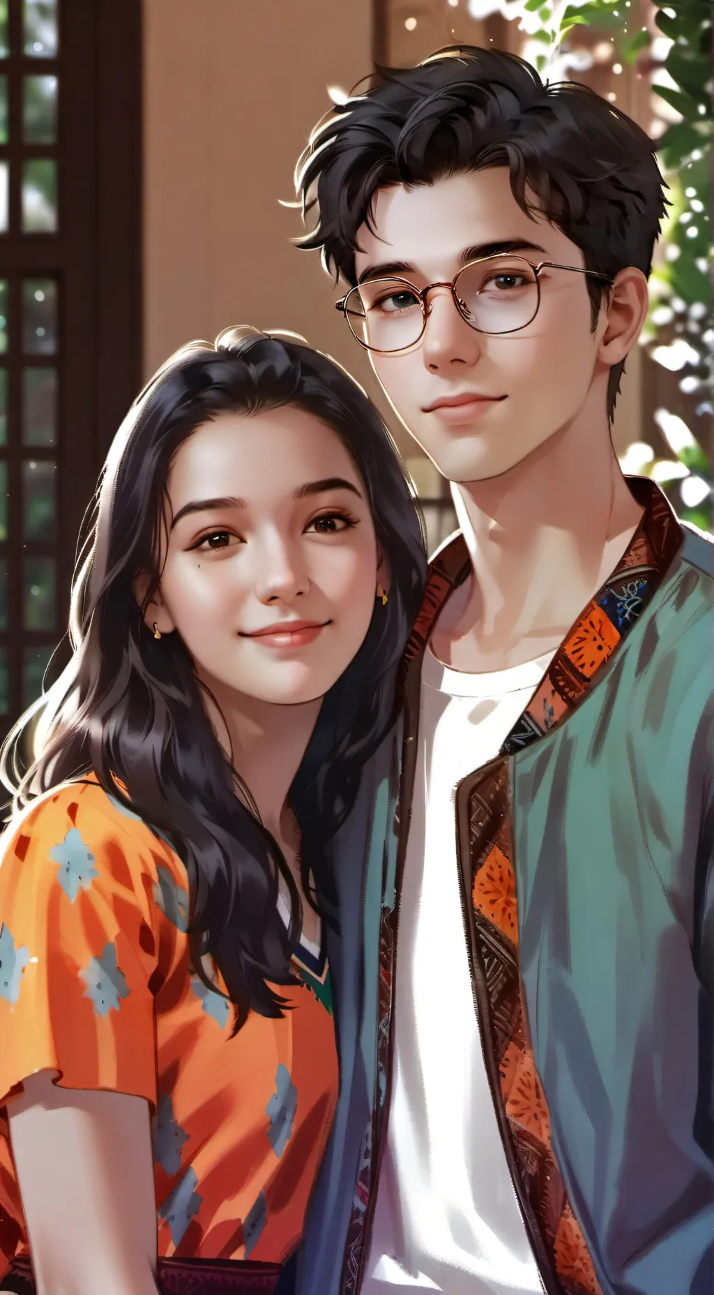 ai character: stomach ache  background