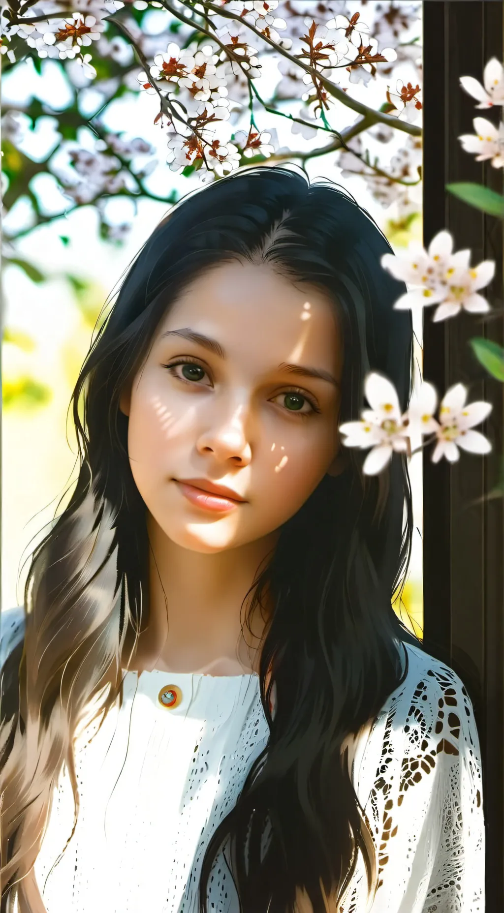 ai character: grace background