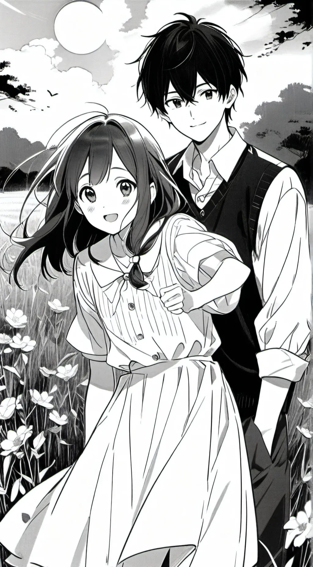 ai character: Jack and Ava background